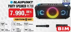 BLAUPUNKT PL700 PARTY SPEAKER HOPARLÖR
